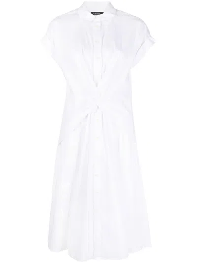Ralph Lauren Short-sleeve Shirt Dress In White