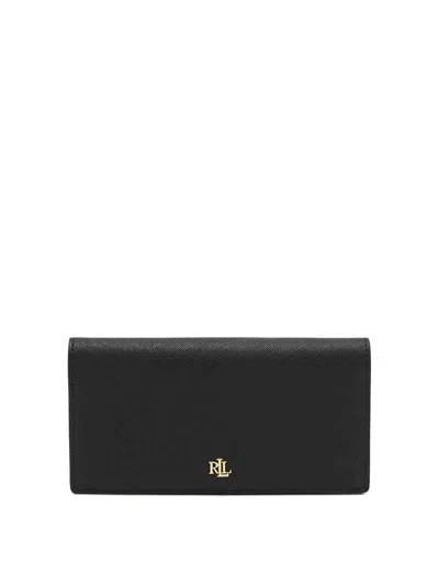 Lauren Ralph Lauren Slim Wallet Medium In Black
