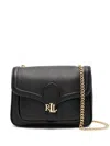 Ralph Lauren Small Bradley Shoulder Bag In Black