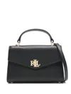 Ralph Lauren Small Farrah Tote Bag In Schwarz