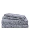 Ralph Lauren Spencer Leaf Sheet Set, Queen In Navy Leaf
