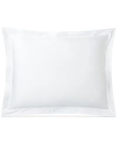RALPH LAUREN SPENCER SATEEN BORDER SHAM, KING