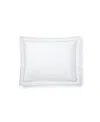 Ralph Lauren Spencer Sateen Border Sham, Standard In Blue Cornflower