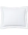 Ralph Lauren Spencer Sateen Border Sham, Standard In Soft Grey