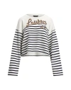 Ralph Lauren Jamarie Long Sleeve Sweatshirt In White
