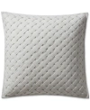 Ralph Lauren Suffield Lattice Decorative Pillow, 20" X 20" In White