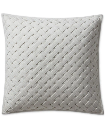 Lauren Ralph Lauren Suffield Lattice Decorative Pillow, 20" X 20" In White