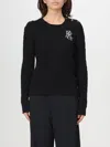 Ralph Lauren Sweater Lauren  Woman Color Black In Animal Print