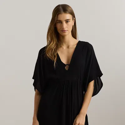 Ralph Lauren Tunic Cover-up In Black