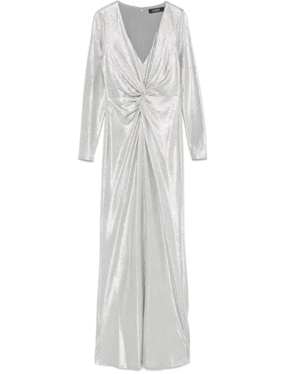 RALPH LAUREN TWIST-DETAIL GOWN