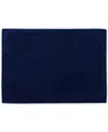 Ralph Lauren Sanders Cotton Bath Rug, 21" X 34" In Navy