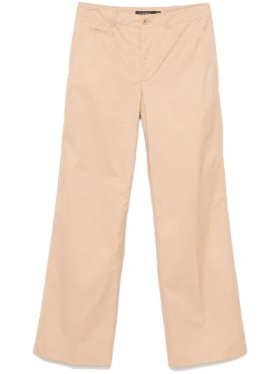 Ralph Lauren Wide-leg Trousers In Neutrals