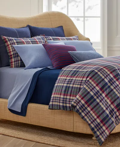 Lauren Ralph Lauren Wilson Plaid Comforter Set, Twin In Blue Multi