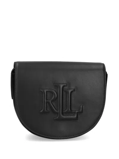 Lauren Ralph Lauren Witley Small Leather Crossbody In Black