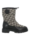Ralph Lauren Coree Womens Logo Cold Weather Ankle Boots In Beige