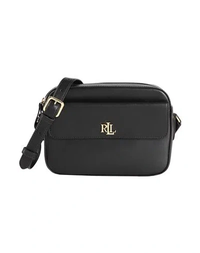 Lauren Ralph Lauren Woman Cross-body Bag Black Size - Cow Leather