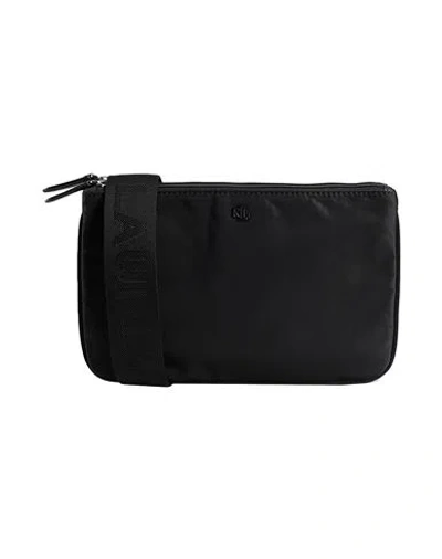 RALPH LAUREN LAUREN RALPH LAUREN WOMAN CROSS-BODY BAG BLACK SIZE - RECYCLED NYLON