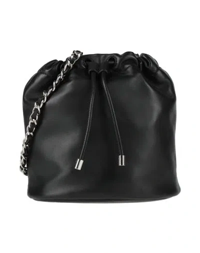 Ralph Lauren Lauren  Woman Cross-body Bag Black Size - Sheepskin In Black
