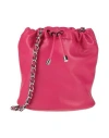 Ralph Lauren Lauren  Woman Cross-body Bag Fuchsia Size - Sheepskin In Pink
