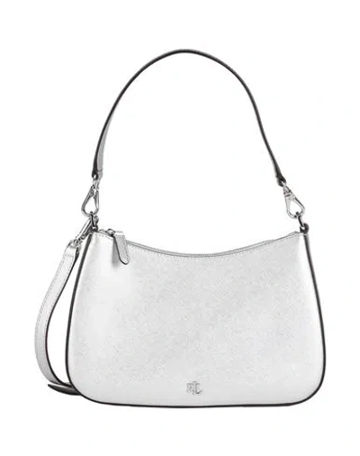 Ralph Lauren Lauren  Woman Handbag Silver Size - Bovine Leather