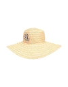 Ralph Lauren Lauren  Woman Hat Beige Size Onesize Straw In Beige