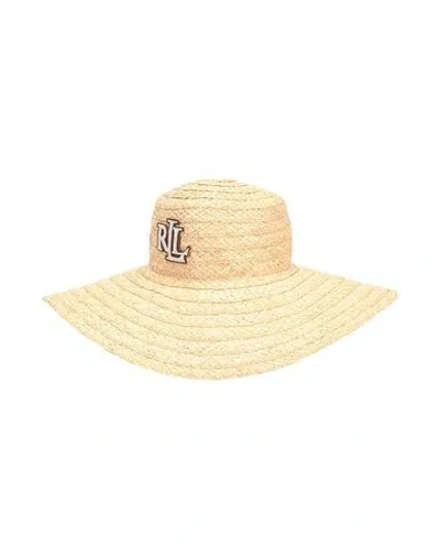 Ralph Lauren Lauren  Woman Hat Beige Size Onesize Straw