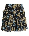 Ralph Lauren Lauren  Woman Mini Skirt Black Size 10 Recycled Polyester In Black