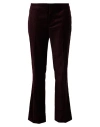 Ralph Lauren Lauren  Woman Pants Plum Size 10 Cotton, Elastane In Purple
