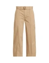 Ralph Lauren Lauren  Woman Pants Sand Size 8 Cotton, Elastane In Beige