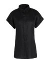Ralph Lauren Lauren  Woman Shirt Black Size Xl Linen