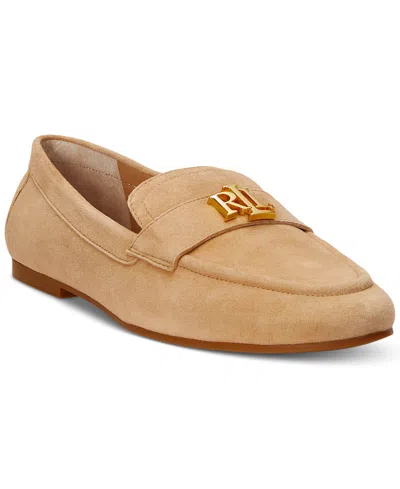 Ralph Lauren Women's Averi Iii Loafer Flats In Buff