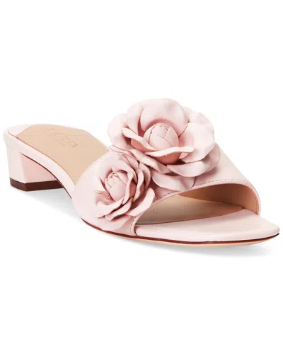 Lauren Ralph Lauren Women's Fay Flower Dress Sandals In Pink Opal