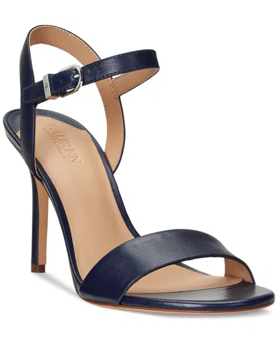 LAUREN RALPH LAUREN WOMEN'S GWEN ANKLE-STRAP DRESS SANDALS