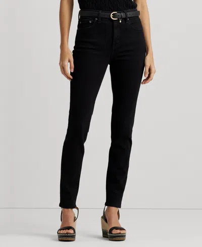 RALPH LAUREN WOMEN'S HIGH-RISE SKINNY ANKLE JEANS