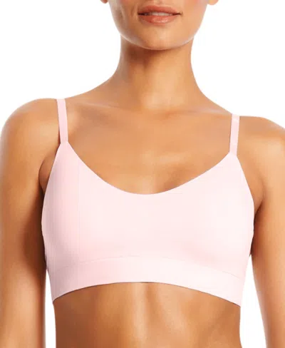 Ralph Lauren Women's Luxe Smoothing Wireless Bralette 4l0079 In Crystal Pink
