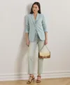 Ralph Lauren Mid-rise Straight Ankle Jean In Stella Wash