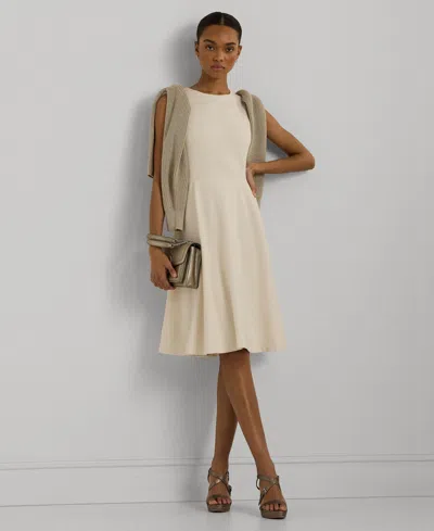 RALPH LAUREN WOMEN'S PONTE FIT-AND-FLARE DRESS