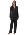 Ralph Lauren Lauren  Long Sleeve Pajamas In Black