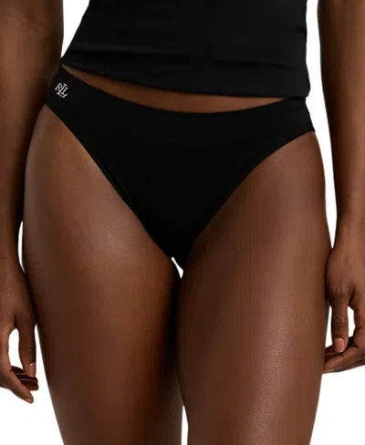 Lauren Ralph Lauren Women's Seamless Stretch Jersey Bikini Brief Underwear 4l0011 In Light Truffle