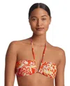 Ralph Lauren Womens Shirred Bikini Top High Waist Bottoms In Multi