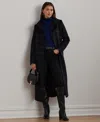 RALPH LAUREN WOMEN'S SINGLE-BREASTED STAND-COLLAR MAXI COAT