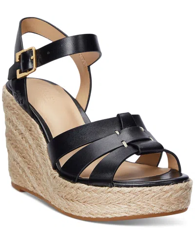 RALPH LAUREN WOMEN'S SOFFIA ESPADRILLE WEDGE SANDALS