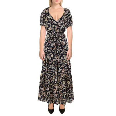 Ralph Lauren Womens Cotton Maxi Maxi Dress In Multi