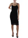 Ralph Lauren Womens Crochet Midi Sundress In Black