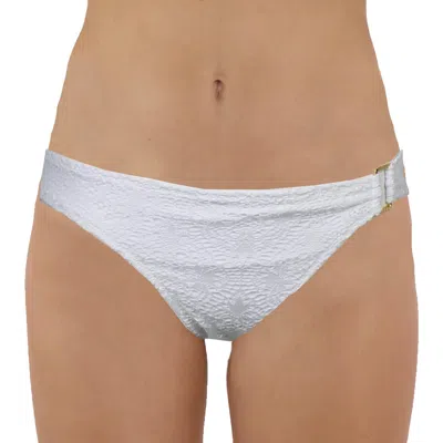 Ralph Lauren Womens Embroidered Polyester Swim Bottom Separates In White