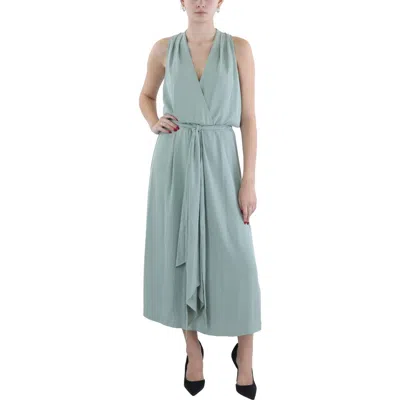 Ralph Lauren Womens Georgette Sleeveless Halter Dress In Multi