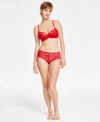 Ralph Lauren Womens Lace Bra Hipster Brief Underwear In Navy