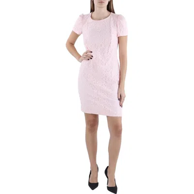 Ralph Lauren Womens Lace Floral Cocktail And Party Dress In Multi