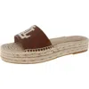 Ralph Lauren Polly Embroidered Platform Espadrilles In Multi