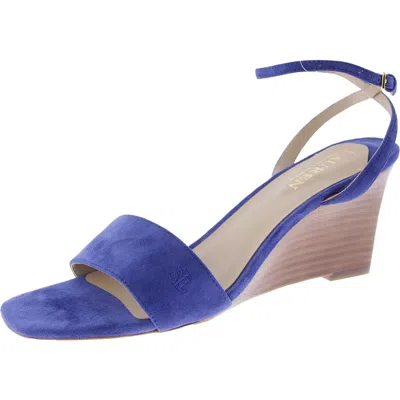 Ralph Lauren Womens Leather Open Toe Ankle Strap In Multi
